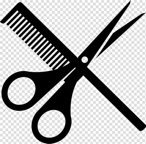 Hair Cutting Scissors Clipart Black And White Hair Cut Hair Cutting