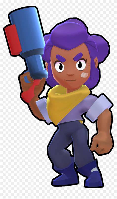 All content must be directly related to brawl stars. Shelly - Brawler Brawl Stars - Free Transparent PNG ...
