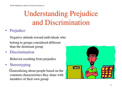 Ppt Understanding Prejudice And Discrimination Powerpoint