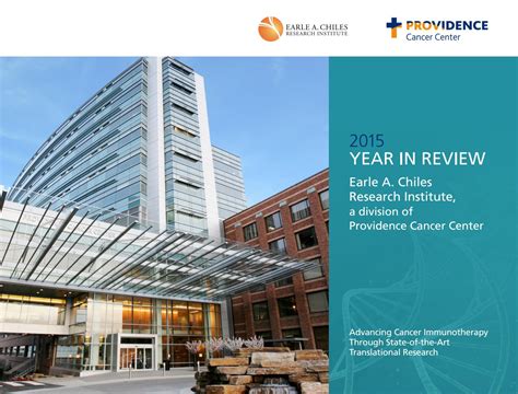 2015 Year In Review Earle A Chiles Research Institute By