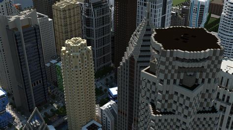 Великолепный Minecraft City 20 фото
