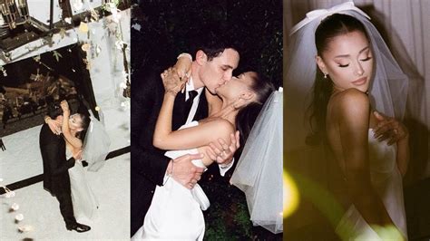 In Pics Ariana Grande Shares Glimpses From Her Intimate Wedding Ceremony With Dalton Gomez