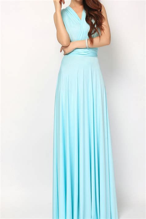 How about dusty blue bridesmaid dresses, too?in fact, we'll take blue bridesmaid dresses in every hue! Baby blue long infinity dress bridesmaid dresses [lg-38 ...