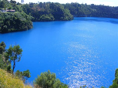 Blue Lake Mount Gambier South Australia Wonders Of The World Mount