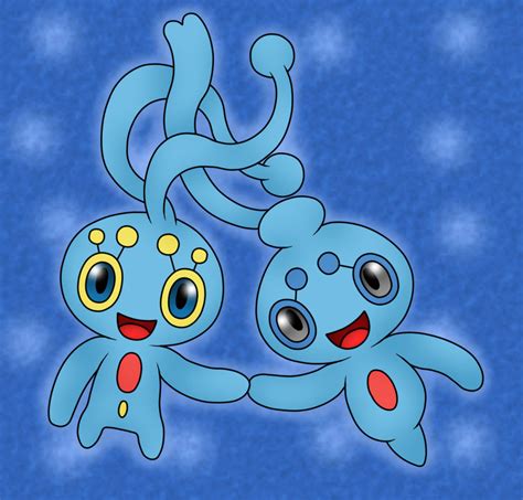 Manaphy And Phione By Hebi95 On Deviantart