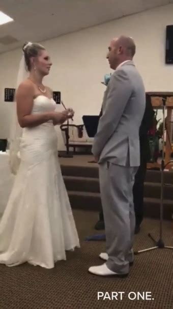 Cringeworthy Moment Groom S Angry Mom Interrupts Vows As Bride Mentions