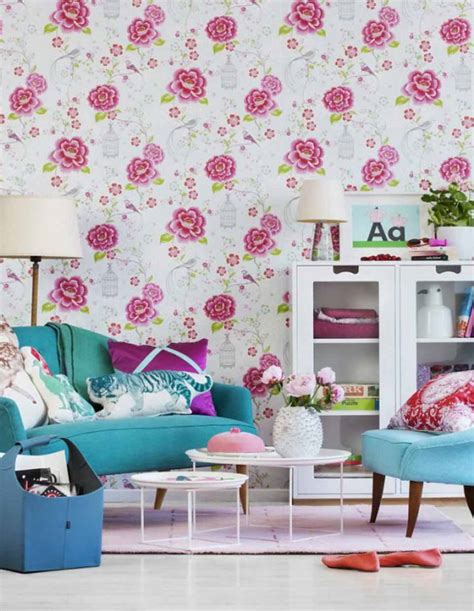 Meskipun demikian tidak mudah memilih jam. 105 Corak Wallpaper Dinding Ruang Tamu | Wallpaper Dinding