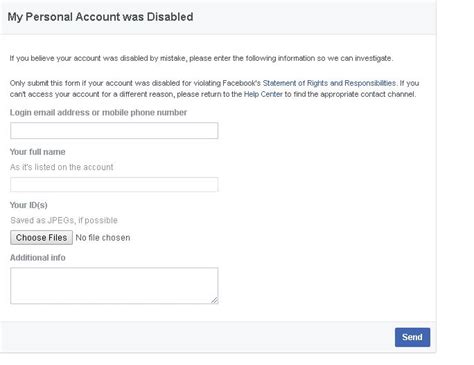 Facebook Account Has Been Disabled How Do I Fix It