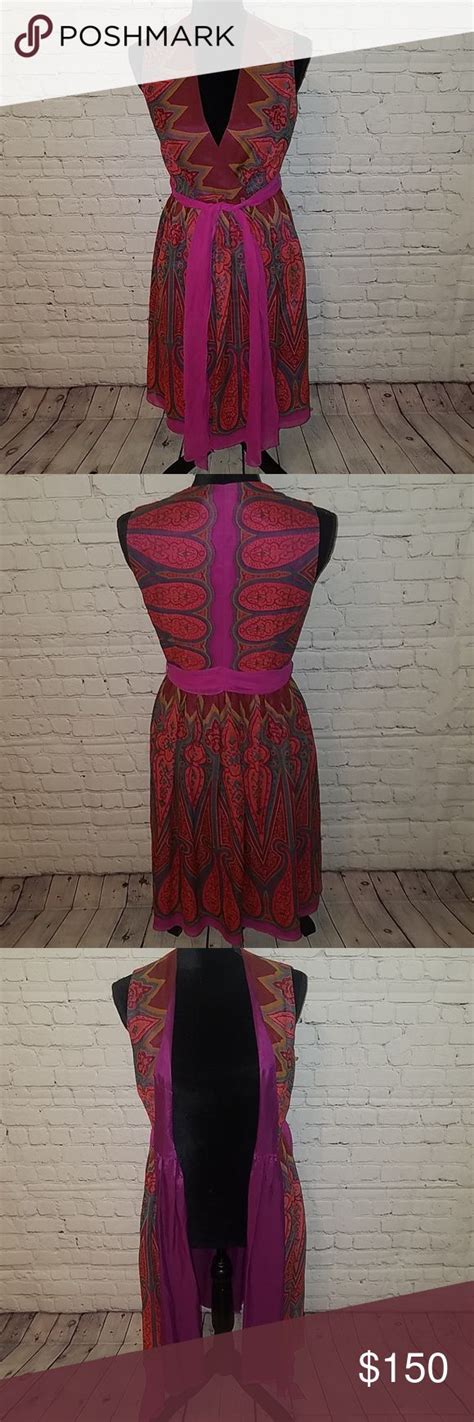 Anna Sui Anthropologie Silk Size Dress Gorgeous Dresses