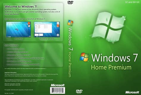 Windows 7 Home Premium Sp1 3264bit Keydvd 247 7342355946