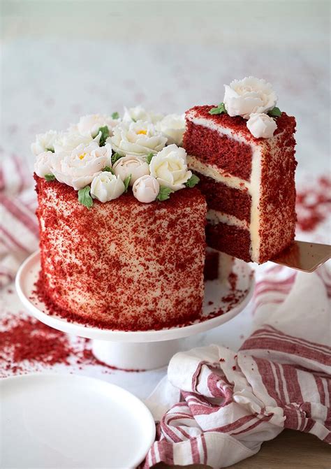 Ted Velvrt Cske Icing Best Red Velvet Cake Cafe Delites Inspirasimass