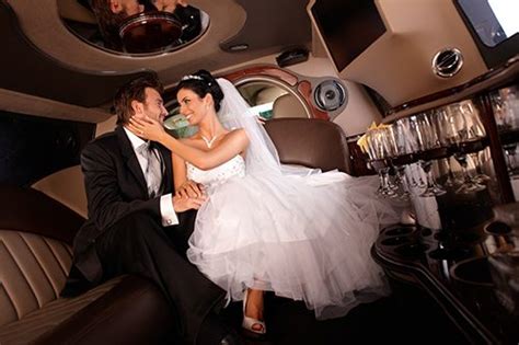 wedding limo diamonds limousine