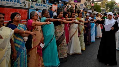 Kerala Sabarimala Temple Indian Women First To Enter Site After Mass