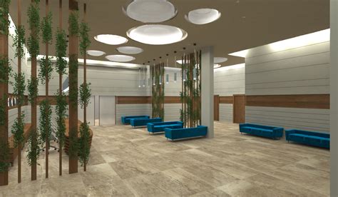 Hospital Lobby Interior Design On Behance