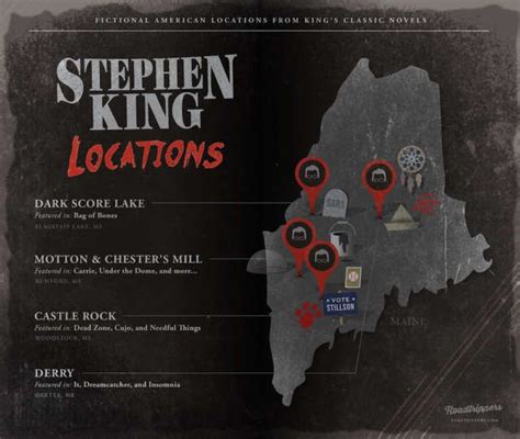 Maine Macabre The Real Life Locations Of Stephen King Novels Author