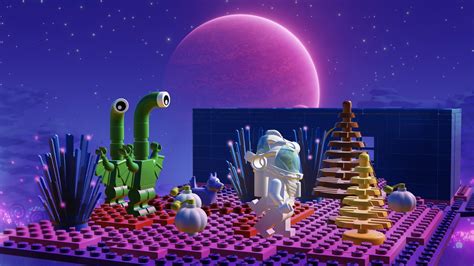 Lego Ideas Out Of This World Space Builds The Alien Planet