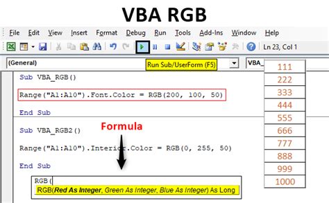 Vba Rgb Change Color Of Background Cell Using Rgb In Vba