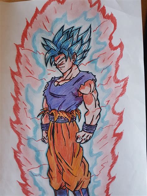 Fanart Goku Drawing I Made Rdbz