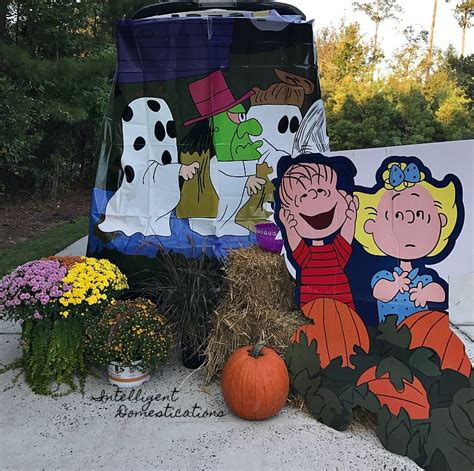 Easy Great Pumpkin Charlie Brown Trunk Or Treat Décor Intelligent