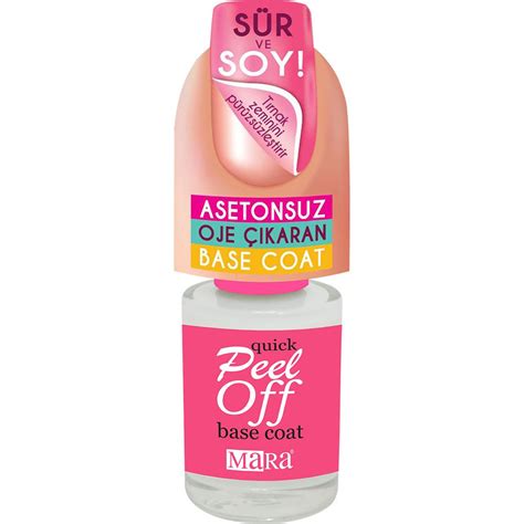 Mara Peel Off Base Coat Fiyatı Taksit Seçenekleri Ile Satın Al