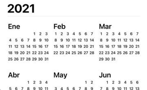Calendario 2021 Calendario 2021 100 Plantillas Para Descargar Editar