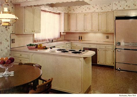 Brenner gray kitchen cabinets in maple willow. 1960's kitchens, bathrooms & more - Retro Renovation