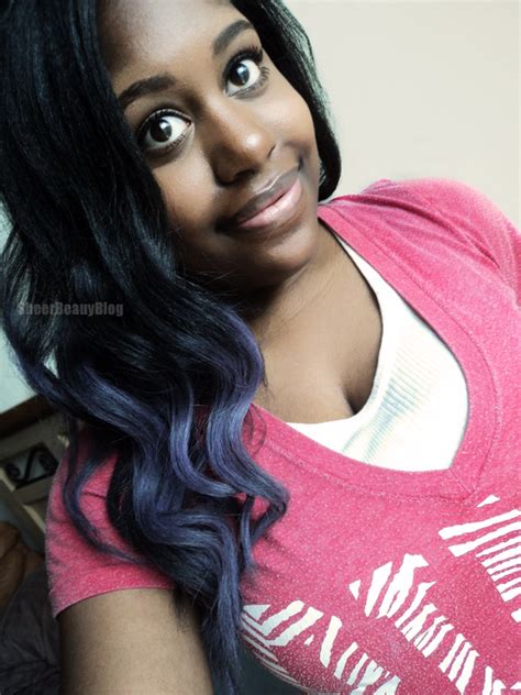 Black is an underrated but versatile hair color that is making a comeback in 2020. Sheer Beauty: Splat Hair Chalk Review