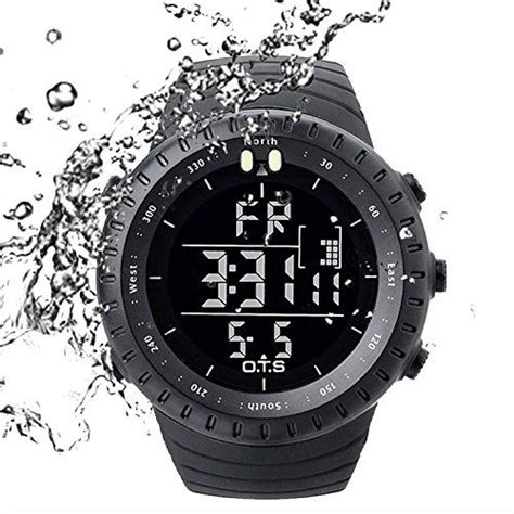 palada men s digital sports watch waterproof tactical watch with led backlight watch for men