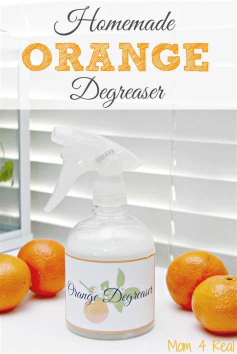At home you can easily prepare various recipes for a household degreaser to use as a cleaning product. Homemade Orange Degreaser - Cleans Grease In Seconds - Mom ...
