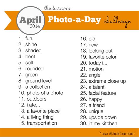 Photo A Day Challenge Archives The Idea Room