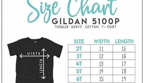 gildan youth shirts size chart