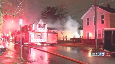 Four Burn Victims Hospitalized After Thursday Night House Fire Youtube