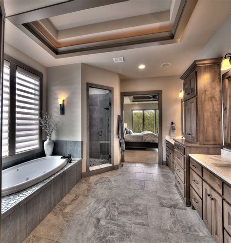 Master Bathroom His And Her Sinks Elegant Home Decor House Styles
