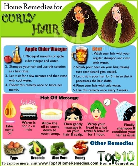 Not only does your hair look unkempt about 90% of the time, but it is also more prone to damage and breaking. Home Remedies for Managing Curly Hair | Top 10 Home Remedies