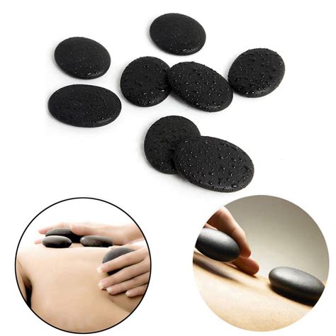 5pcs Set Massage Stone Natural Energy Stone Release Physical Tension For Women Heated Stones