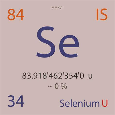 034 Selenium Se