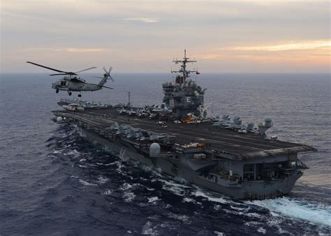 Navys First Nuclear Powered Aircraft Carrier Uss Enterprise