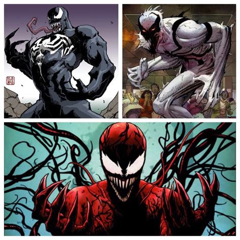 Superior Symbiote Battle Venom Vs Carnage Vs Anti Venom Comics Amino