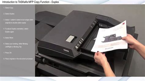 Kyocera S Simple Copying How To Tasks Made Easy Youtube