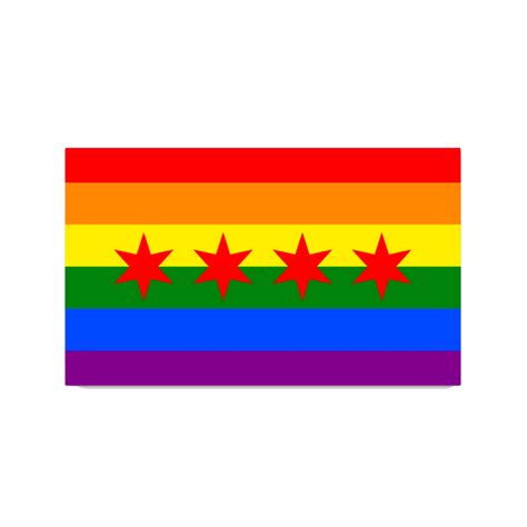 Chicago Gay Pride Flag Rrhohpa