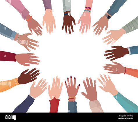 Unity From Diversity Stock Vector Images Alamy