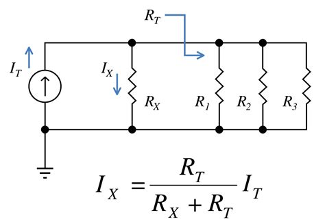 ☑ Current Divider For 3 Resistors In Parallel