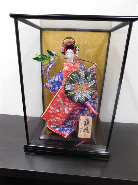 Traditional Japanese Doll Encased In Glass City Of San Diego Official Website