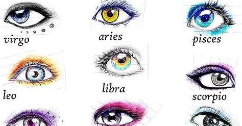(that way, they keep both their halves wet.) they are dreamy, glamorous and otherworldly. Do your eyes match your star sign? check out this cool ...