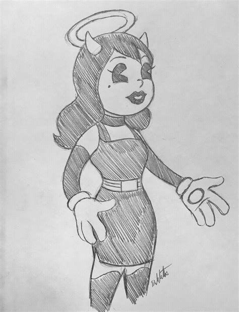 Shes Quite A Gal Bendy And The Ink Machine Alice Angel Art Memes