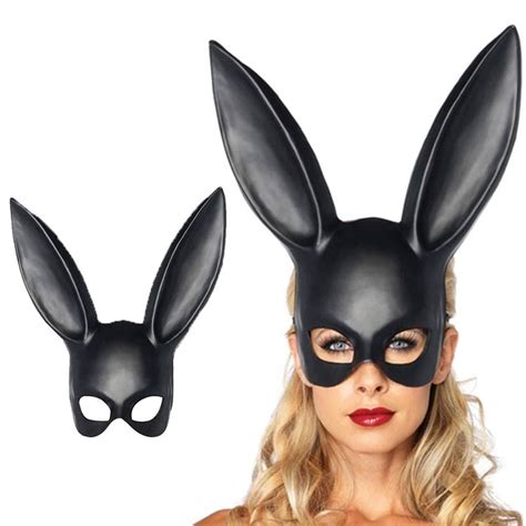 Sexy Rabbit Ears Mask Halloween Costumes For Women Cosplay Costume