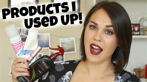 Empties Products I Used Up Youtube