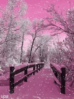Beautiful Snow Falling Wallpaper