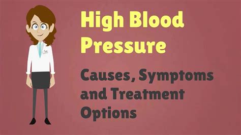 High Blood Pressure Causes Symptoms And Treatment Options Youtube