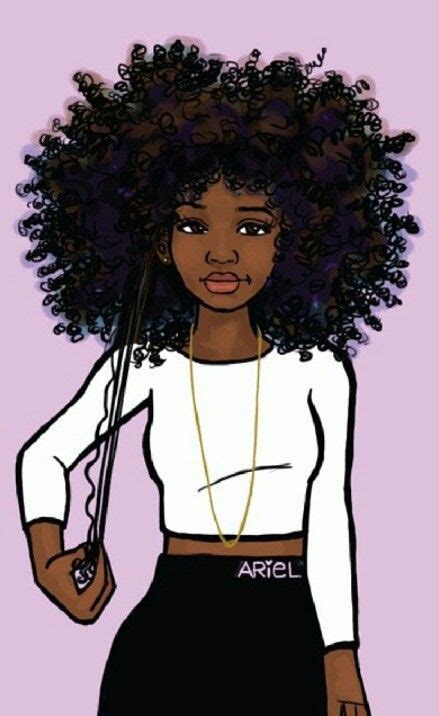 Black Girls Rock Stunning Illustration Art Afro Au Naturel